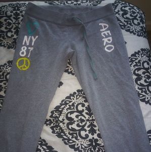 Gray Aeropostale sweats